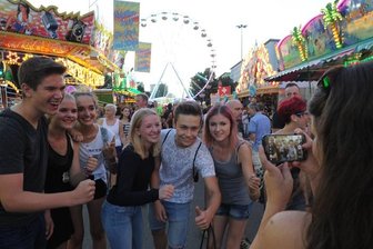 Start zum Stadtfest in Chemnitz - Partymeile rund ums Riesenrad -