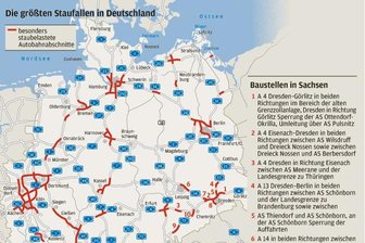 Stau-Gefahr: Wo Auto-Urlaubern die Reise vermiest wird -
