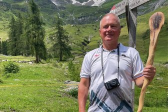 Steigerlied auf der Zwickauer Hütte in Südtirol: So war die 125-Jahr-Feier - Jörg Weidauer wanderte nach 2014 und 2019 zum dritten Mal auf die Zwickauer Hütte.