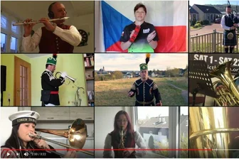 Steigermarsch: Die "Hymne des Erzgebirges" vereint Europa -