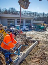 Stein für Stein zum neuen Feuerwehrdepot - 