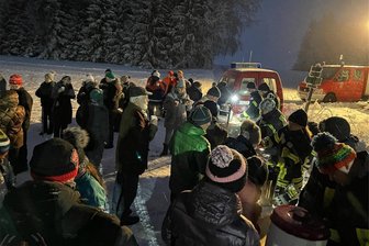 Steinbergwanderungen gehen in die zweite Runde - Auch die freiwillige Feuerwehr beteiligt sich an den Steinbergwanderungen.