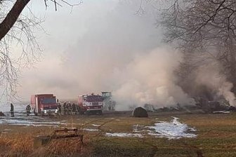 Steinpleis: Unbekannte zünden 45 Strohballen an - 