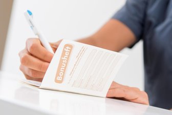 Stempel sammeln im Bonusheft ist bald Geschichte - Noch ist die Papier-Variante beim Bonusheft Standard.