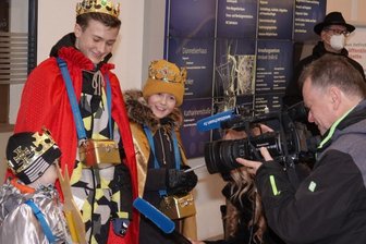 Sternsinger sind ganz in Familie unterwegs -