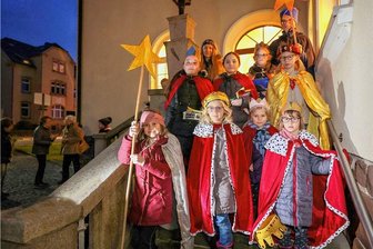 Sternsinger sind wieder unterwegs - Kinder der katholischen und evangelischen Gemeinden waren in diesem Jahr wieder Hohenstein-Ernstthal und Callenberg bis Gersdorf, Lichtenstein und St. Egidien unterwegs.