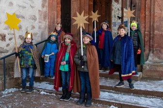 Sternsinger ziehen los -