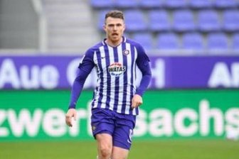 Steve Breitkreuz verlässt den FC Erzgebirge - Fußballspieler Steve Breitkreuz