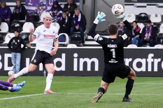 Stimmen zum 1:1 des FC Erzgebirge in Verl: „Wir mussten viel aushalten“ - Martin Männel war in Verl ein starker Rückhalt für sein Team.