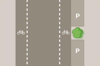 Straße der Nationen: Weniger Parkplätze und neue Schutzstreifen für Radfahrer -