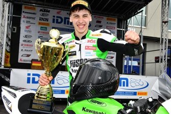 Strahlemann aus Wildenfels - Erstes Saisonrennen, erster Sieg: Marvin Siebdrath hatte am Wochenende in Oschersleben gleich richtig Grund zur Freude.