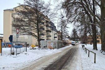 Straßenausbau verbindet Park und Stadtzentrum in Flöha - Die Straße Zur Baumwolle in Flöha soll ab April ausgebaut werden.