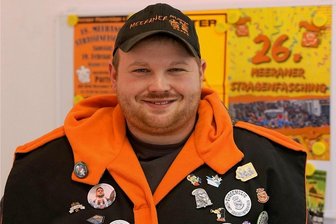 Straßenfasching in Meerane: 200 Einladungen mit neuem Termin verschickt - Sebastian Voigt ist Vorsitzender bei den "Pflasterköppen" in Meerane.