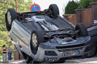 Straßensperrung nach Unfall in Pleißa -