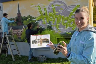 Street-Art an Hohndorfer Trafostation -