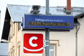 Streik bei City-Bahn: Keine direkte Verbindung von Hainichen nach Chemnitz - Vom Streik bei der City-Bahn ist auch Hainichen betroffen.