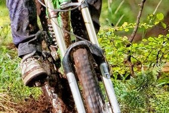 Streit um illegale Trail-Strecken eskaliert: Unbekannte zerstören Hochsitze in Erzgebirgs-Wald - Der Verein Shrederz beklagt: Die zerstörten Strecken könnten auch für Vereinsmitglieder, die darauf unterwegs sind, gefährlich werden.