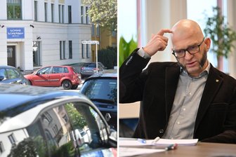 Streit um neue Vorschriften für Auto-Stellplätze in Chemnitz - Mehr Autos – mehr Stellplatzprobleme, wie hier auf dem Kaßberg. Baubürgermeister Thomas Kütter hat die geplanten neuen Regeln für Bauherren nochmals überarbeiten lassen.