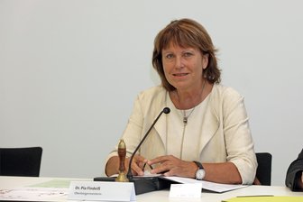 Streit um Tierschutzpartei-Sitz im Zwickauer Stadtrat geht weiter - Zwickaus OB Pia Findeiß bei der ersten Sitzung des neuen Stadtrates.