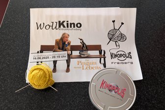 Stricken im Kino: Ein finnischer Trend erobert Freiberg - Freiberger Kinopolis kann man nun auch stricken. Aber auch ohne Strickzeug kann der Film besucht werden.