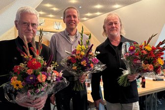 Striegistal ehrt engagierte Bürger - Für ihr Engagement geehrt: Franz Schubert, Daniel Zimmermann und Andreas Müller (v. l.).