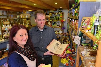 Striegistal will an Autobahn werben - Kerstin Schmiedel-Zimmermann und Daniel Zimmermann betreiben die Seifenmanufaktur Marbach.