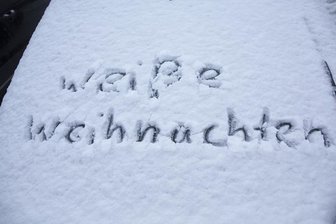 Stürmischer Heiligabend auf dem Fichtelberg - 