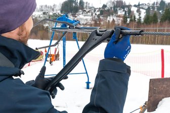 Stunde der Wahrheit: Tüv-Prüfer nimmt Marienberger Skilift unter die Lupe - 