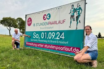 Stundenpaarlauf in Brand-Erbisdorf: Rundenjagd für die ganze Familie - Freuen sich auf die 3. Auflage des Brand-Erbisdorfer Stundenpaarlaufes unter ihrer Regie: Steffen Kupko und Bianka Meinig.