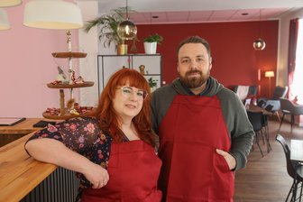 Süße mit wenig Zucker – der Chemnitzer Brühl hat ein neues Café - Franziska und Alexander Schaub haben ihr neues Café Karl mag´s süß genannt.
