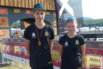 SV Zwickau 04: Zwei Nachwuchs-Triathleten qualifizieren sich für die Cross-WM - Linda Epperlein und Janik Brenneisen haben das Ticket für die Jugend- und Junioren-WM im Cross-Triathlon gelöst.