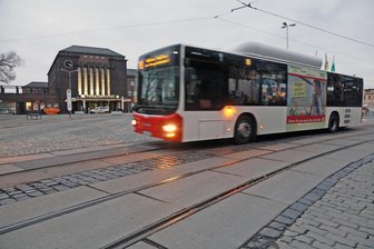 SVZ: 16 Prozent mehr Fahrgäste nutzen Bus und Tram in Zwickau - Deutlich mehr Fahrgäste nutzten die Busse der SVZ.