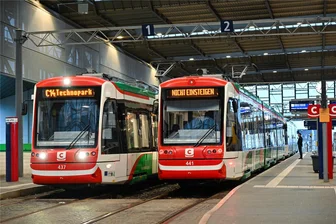 Tag-der-Sachsen-Express: Citybahn richtet Sonderlinie von Chemnitz nach Aue ein - Die Citybahn fährt von Freitag bis Sonntag ab Chemnitz Hauptbahnhof nach Aue.