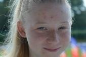 Talente sichern sich siebenmal Edelmetall - Lucy Queck - Leichtathletin vomTSV ElektronikGornsdorf