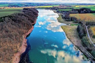 Talsperre ist bisher nur zur Hälfte gefüllt -