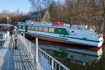 Talsperre Kriebstein: Schiffe starten in die Saison - Bald startet die Fahrgastschifffahrt in die Saison.