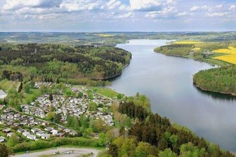 Talsperre Pöhl: Segelboot kollidiert mit Schwimmer - 