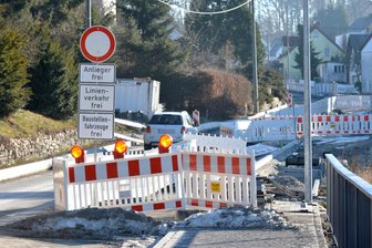Talstraße in St. Michaelis nur bedingt befahrbar - 