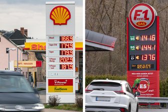 Tank-Trip nach Tschechien: So viel Geld sparen Erzgebirger aktuell - Tankstelle lockt mit Festpreis-Aktion - Nur rund 400 Meter Luftlinie trennen die Shell-Tankstelle in Olbernhau-Grünthal und die F1-Station im tschechischen Brandov. Die Preisunterschiede sind diese Woche deutlich gewesen.