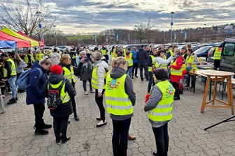 Tarifstreit im Einzelhandel: Streikende kommen im Chemnitz-Center zusammen - Erneut streiken Mitarbeiter des Einzelhandels. Die zentrale Kundgebung steigt am Freitagvormittag am Chemnitz-Center.