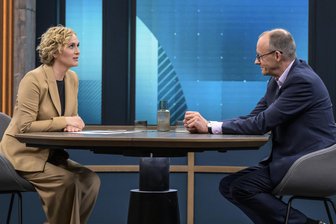 Taurus-Lieferung: Merz bricht neue Debatte vom Zaun - Am Sonntagabend stellte Friedrich Merz (CDU) in der ARD-Sendung „Caren Miosga“ seines Lesart des Koalitionsvertrages dar.