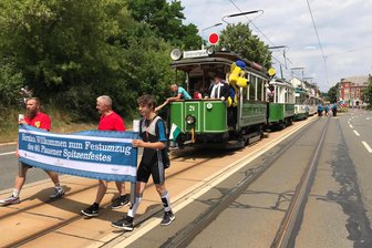 Tausende tummeln sich beim Plauener Festumzug - 
