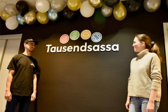 Tausendsassa: Junges Paar eröffnet neue Eventlocation in Chemnitz - Anika Irmscher und Yvain Thomas in der neuen Eventlocation Tausendsassa auf der Annaberger Straße 145.