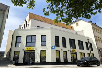 Tedi-Markt in Hainichen: Wieder neuer Termin für die Eröffnung - Die Tedi-Filiale in Hainichen ist noch immer nicht geöffnet.