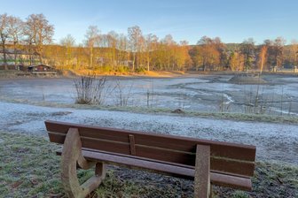 Teich im Erzgebirge wird entschlammt: Nun steht der erhoffte Starttermin fest - Der Weberteich in Schönfeld soll entschlammt werden.