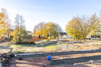 Teich und Spielplatz in Neuwürschnitz sollen noch dieses Jahr fertig werden - So sah es dieser Tage am Viehwegerteich aus.