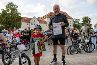 Teilnehmerrekord bei Freiberger Fahrrad-Zickzack: Das sind die schönsten Bilder -