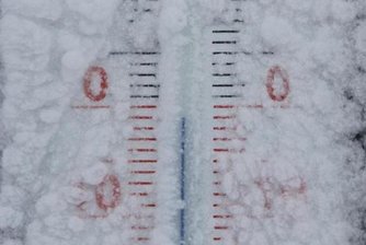 Temperatur fällt auf minus 22,7 Grad - 
