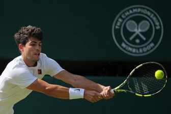Tennisstar Alcaraz sagt auch Wimbledon-Start ab - Carlos Alcaraz wird nicht beim Turnier in Wimbledon aufschlagen. (Archivbild)