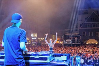 Termin für das 20. Zwickauer Stadtfest steht - Glasperlenspiel war in diesem Jahr Gast beim Stadtfest.